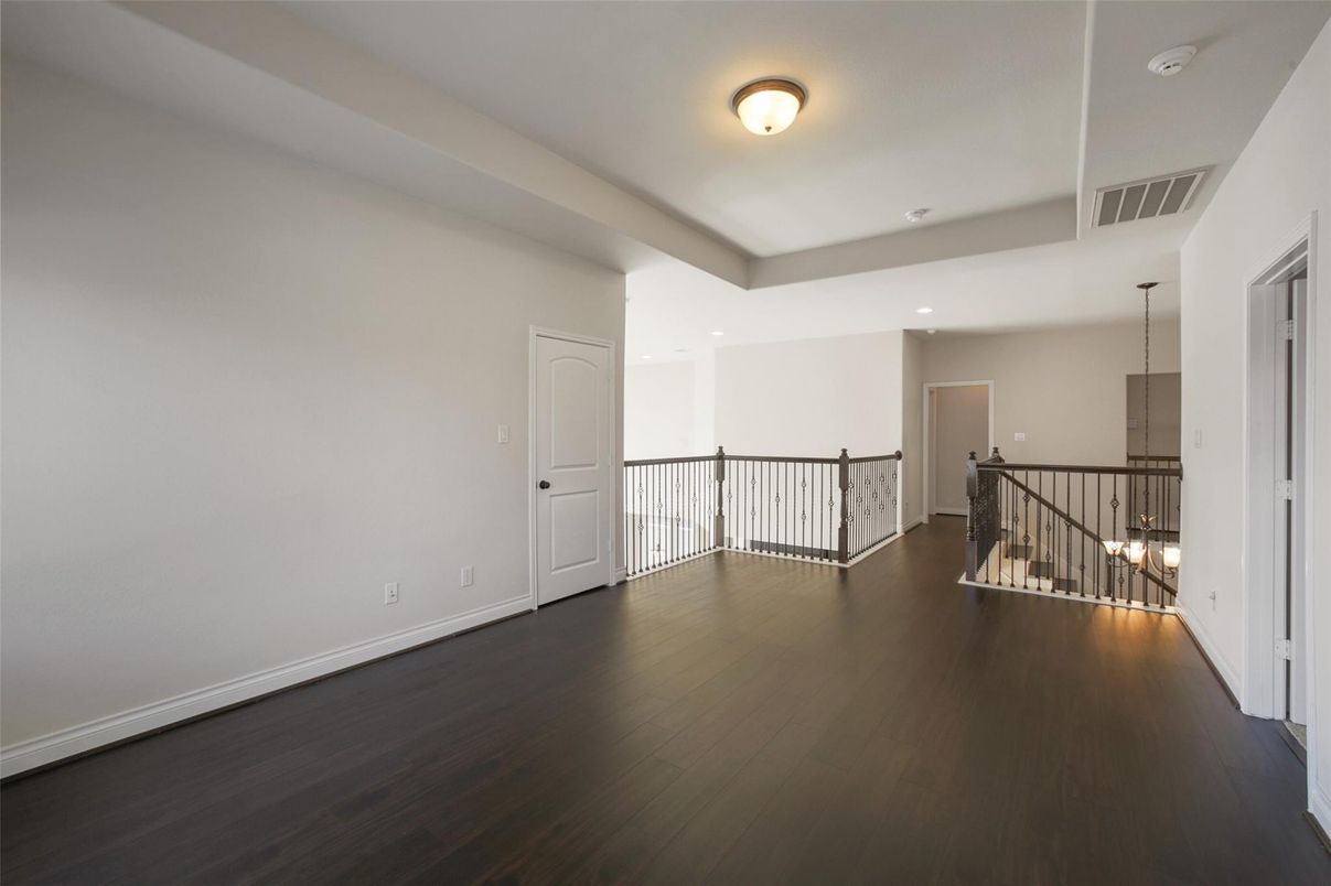 Chandelier, Interior, Recessed Lighting, Wood Texture Flooring