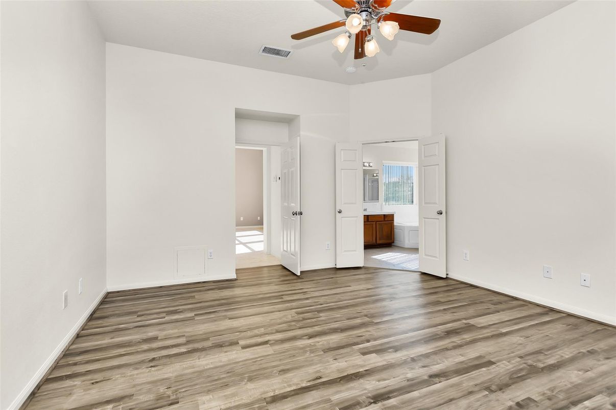 Empty room, Interior, Wood Texture Flooring