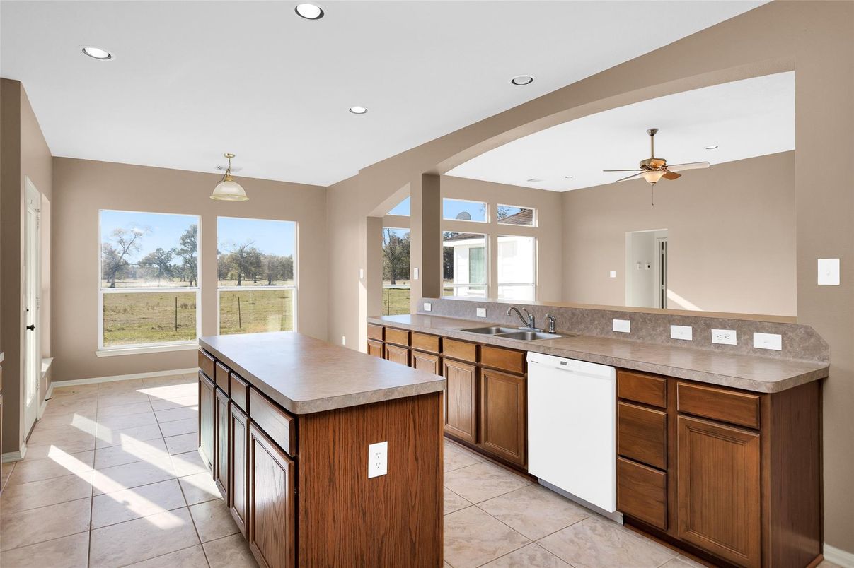 Interior, Kitchen, Recessed Lighting