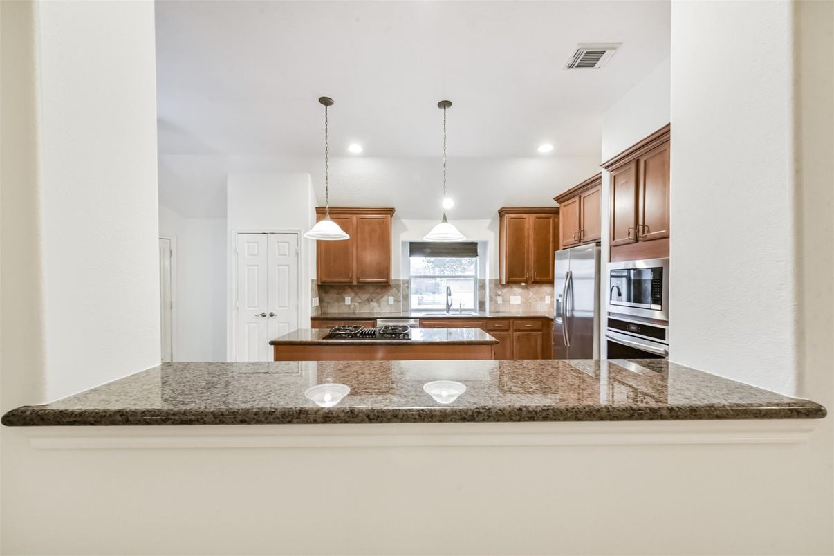Interior, Kitchen, Pendant Lights, Recessed Lighting