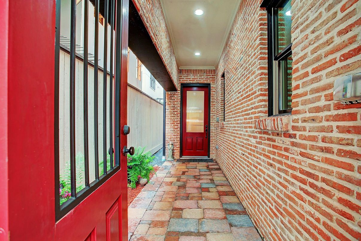 Interior, Recessed Lighting, Stone Walls