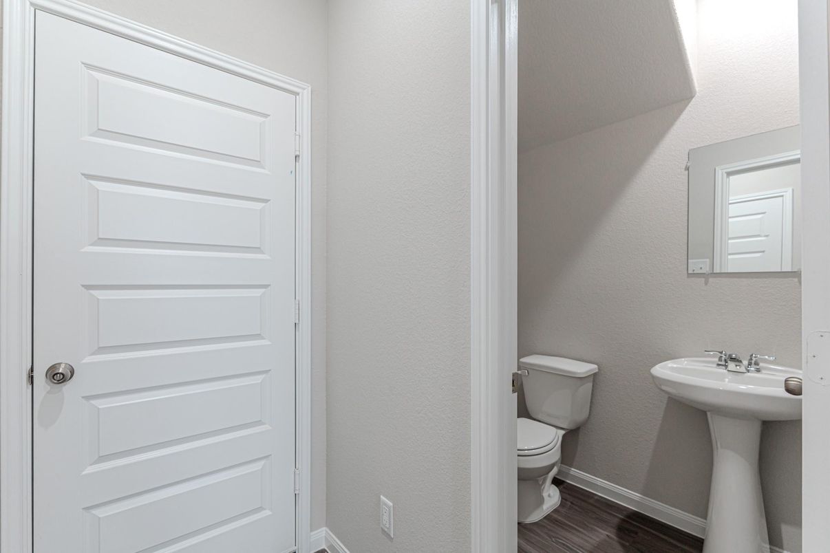 Bathroom, Interior, Wood Texture Flooring