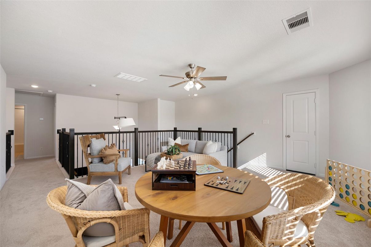 Dining room, Interior, Living room, Pendant Lights, Recessed Lighting