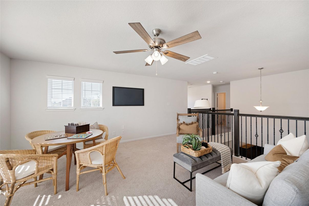 Dining room, Interior, Living room, Pendant Lights, Recessed Lighting