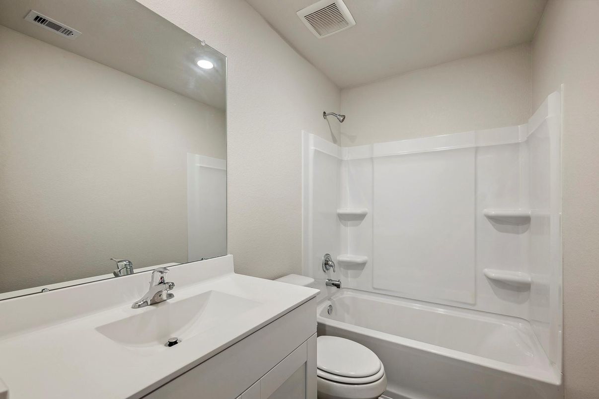 Bathroom, Interior, Recessed Lighting