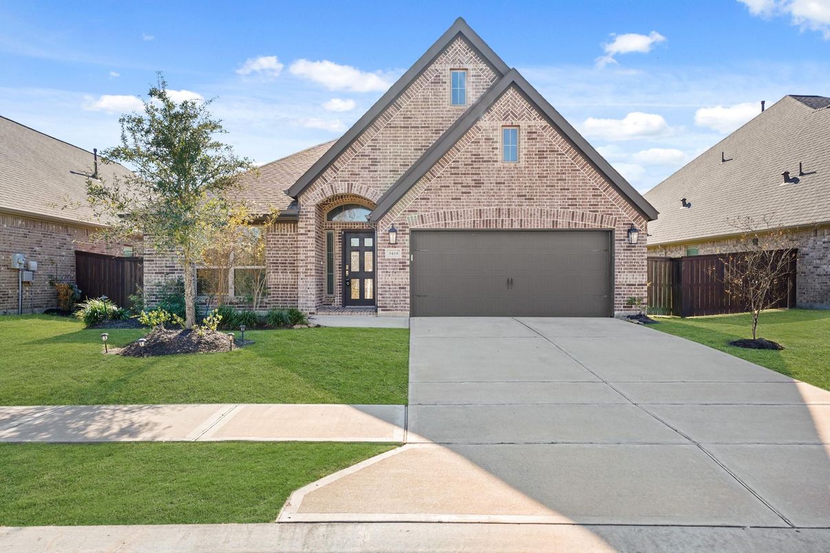 Attached, Exterior, Facade, Brick Facade, Brick Traditional