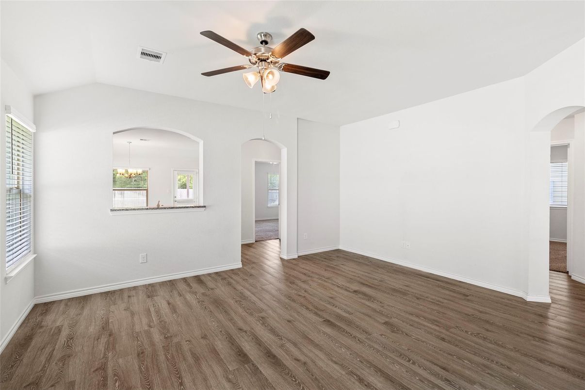 Empty room, Interior, Wood Texture Flooring