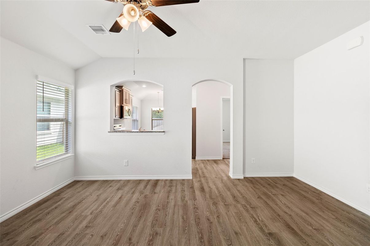 Empty room, Interior, Wood Texture Flooring