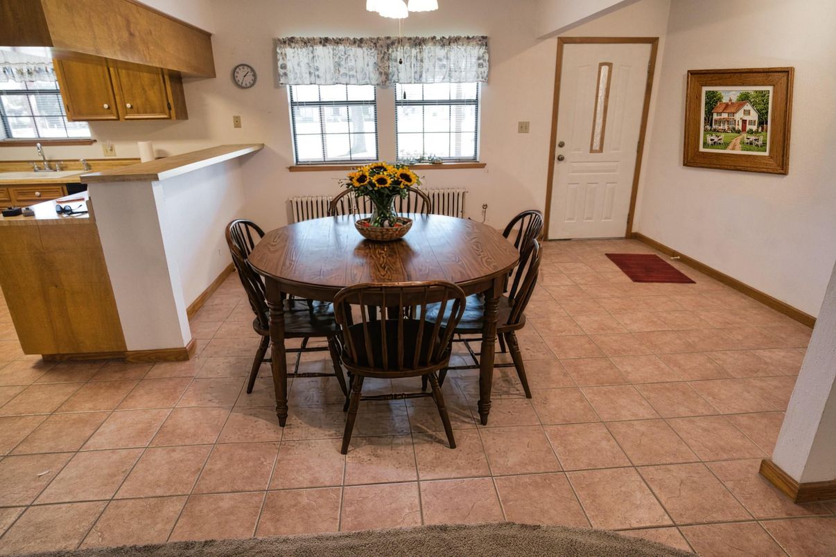 Dining room, Interior, Kitchen