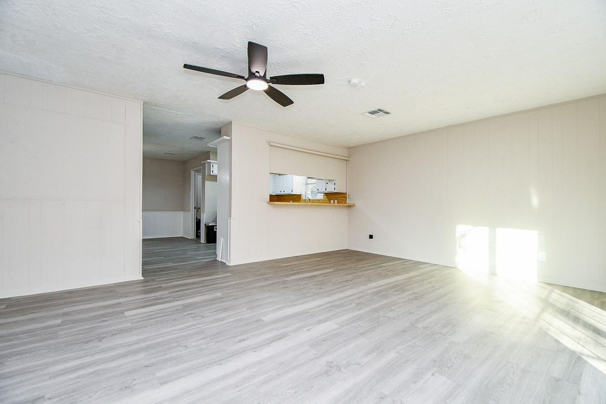 Empty room, Interior, Wood Texture Flooring