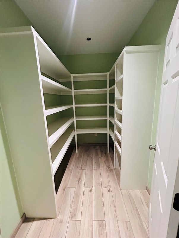 Interior, Recessed Lighting, Walk-in Closets, Wood Texture Flooring