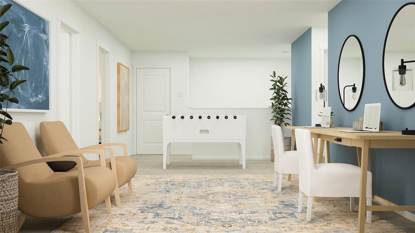 Home Office, Interior