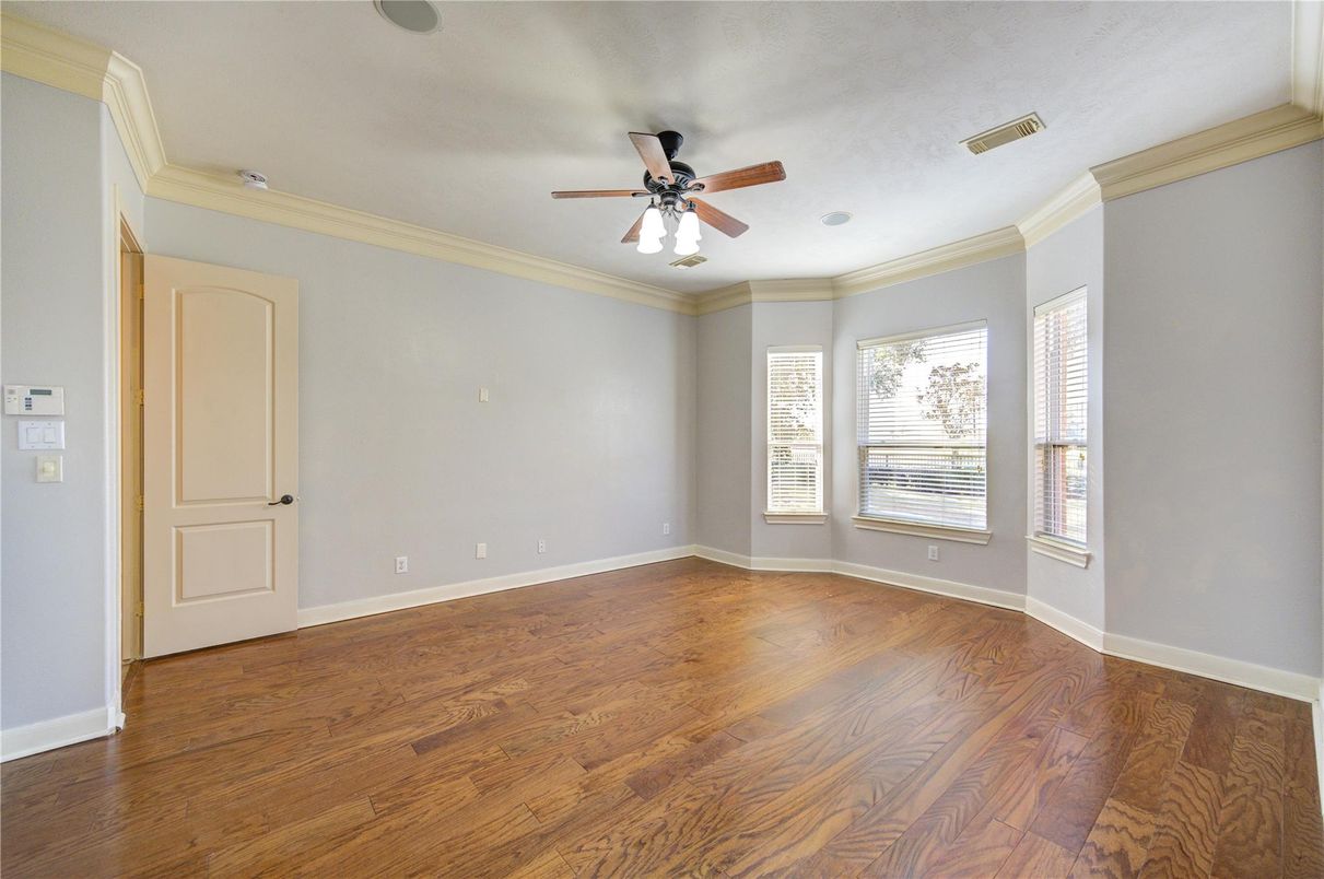 Empty room, Interior, Wood Texture Flooring