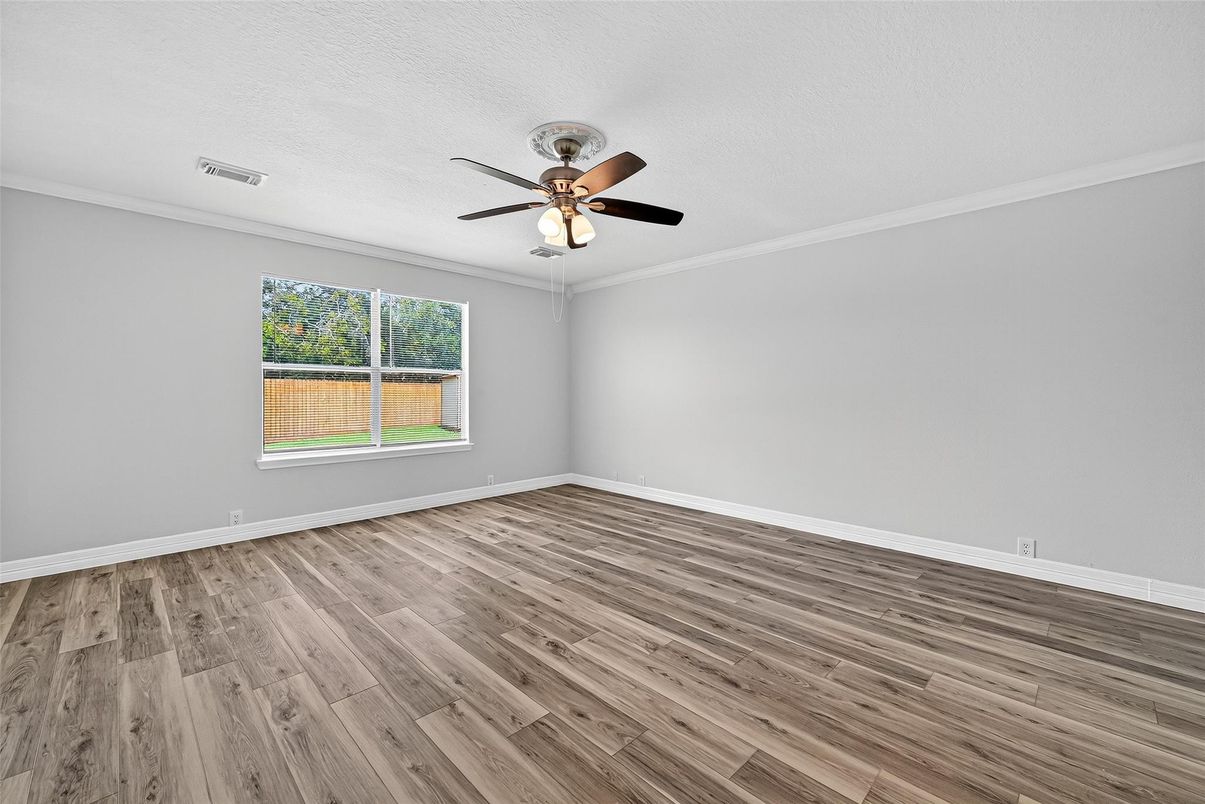Empty room, Interior, Wood Texture Flooring