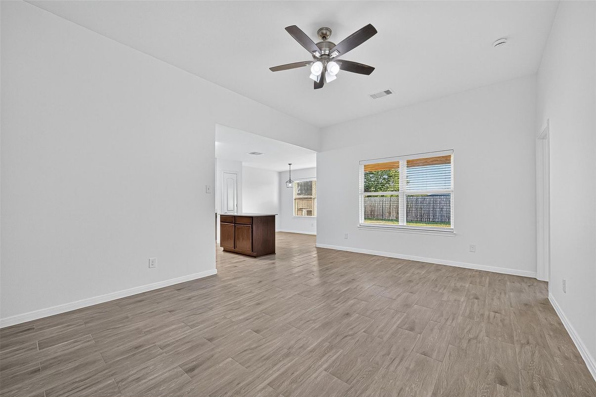 Empty room, Interior, Wood Texture Flooring