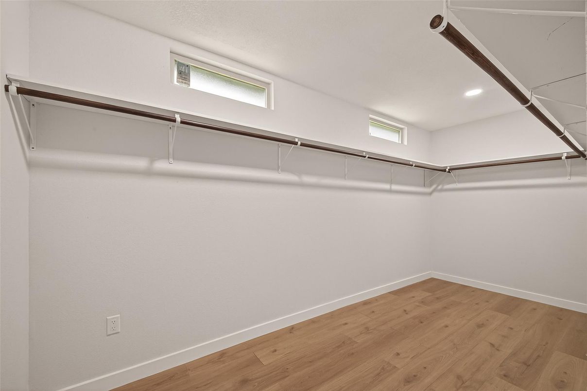 Interior, Recessed Lighting, Walk-in Closets, Wood Texture Flooring
