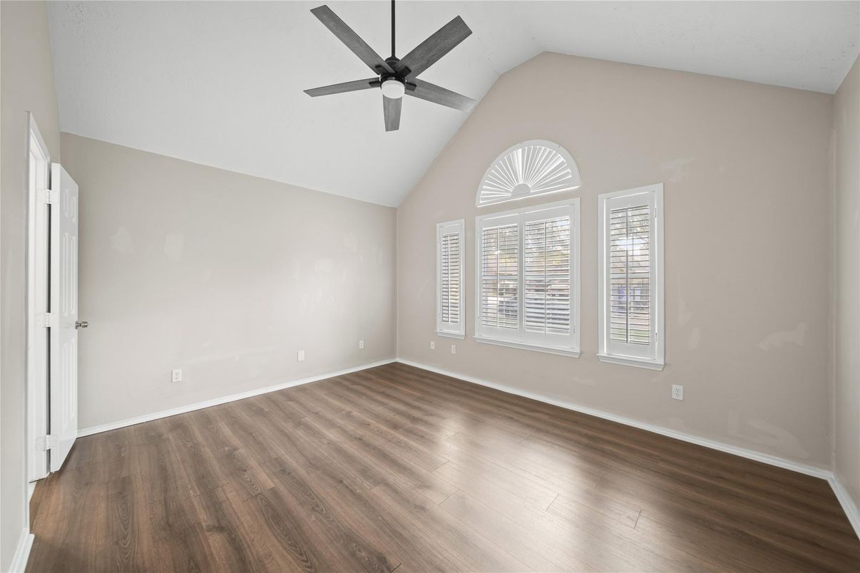 Empty room, Interior, Wood Texture Flooring