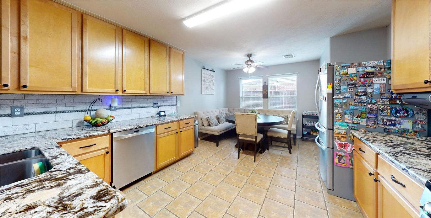 Dining room, Interior, Kitchen