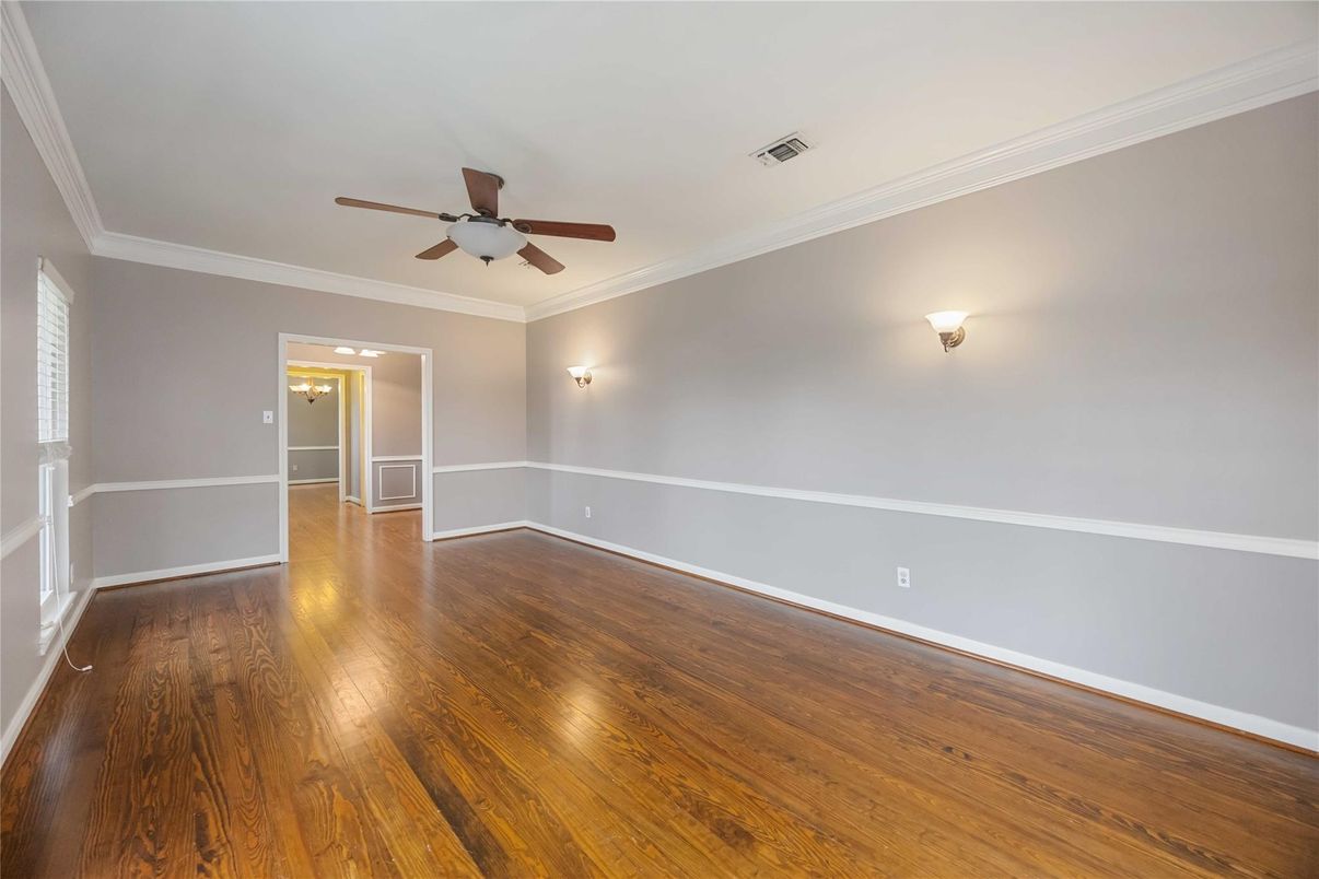 Empty room, Interior, Wood Texture Flooring