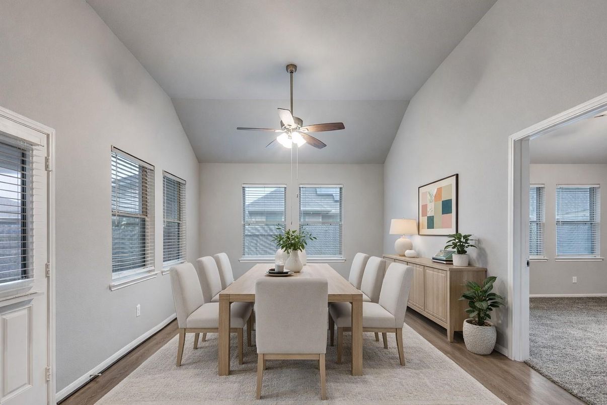 Dining room, Interior, Wood Texture Flooring
