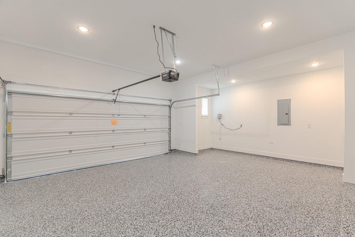 Garage, Interior, Recessed Lighting
