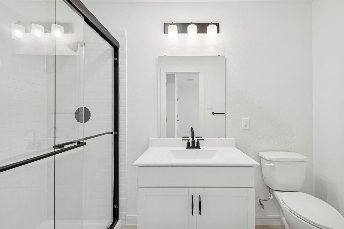 Bathroom, Glass Shower, Interior