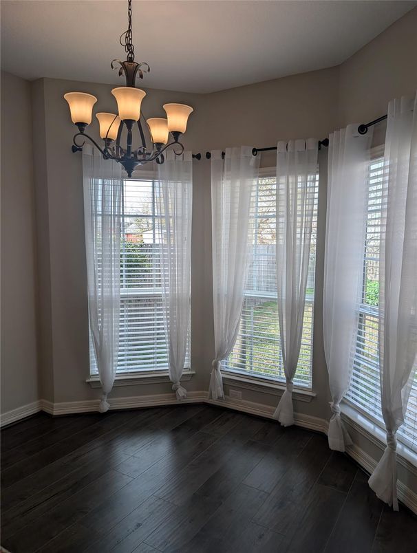 Chandelier, Interior, Wood Texture Flooring