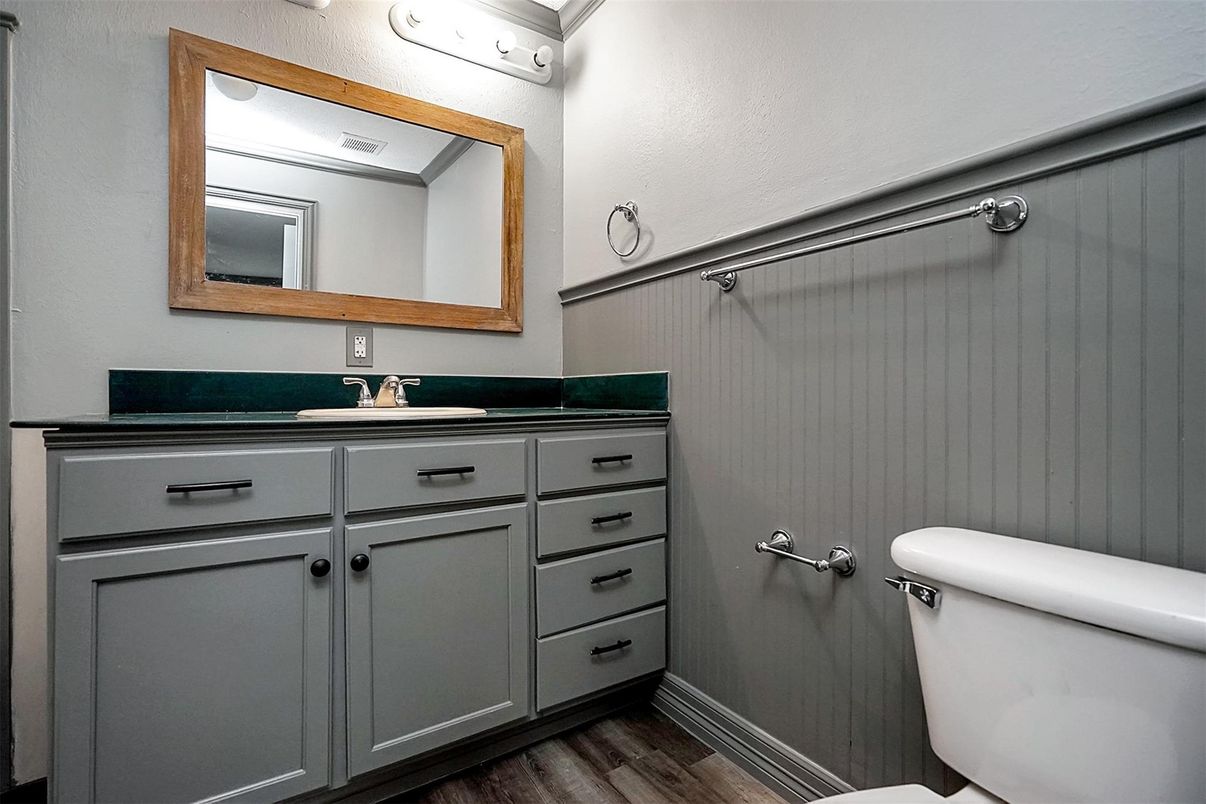 Bathroom, Interior, Wood Texture Flooring