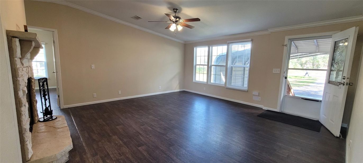 Empty room, Interior, Wood Texture Flooring