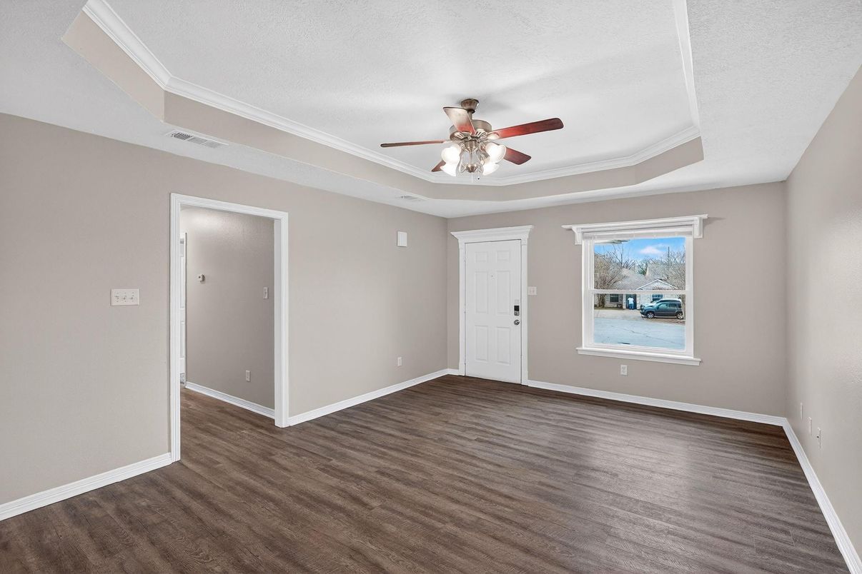 Empty room, Interior, Wood Texture Flooring