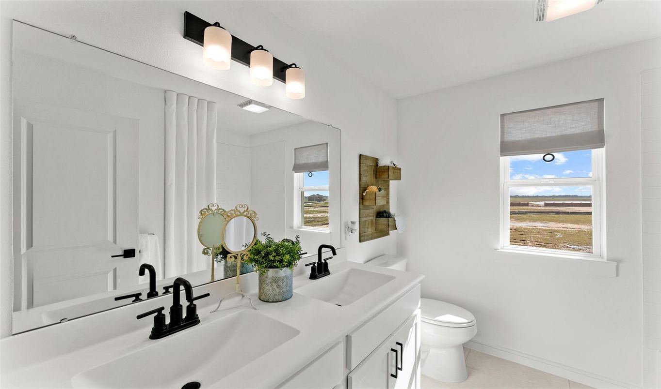 Bathroom, Dual Sink Vanities, Interior