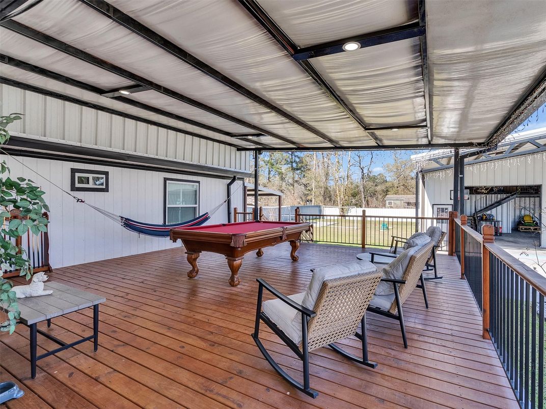 Billiard Table, Exterior, Game Room, Wood Texture Flooring