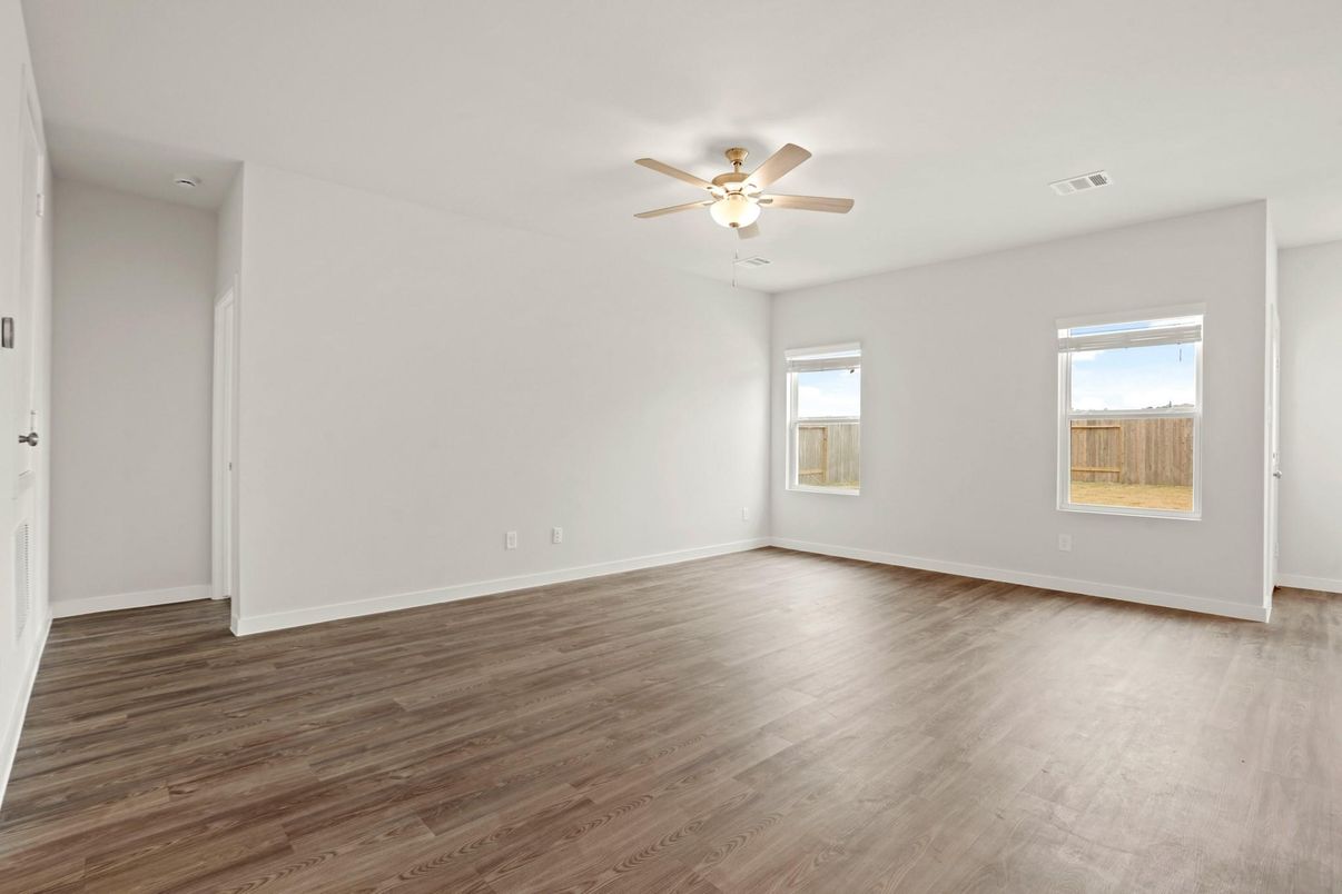 Empty room, Interior, Wood Texture Flooring