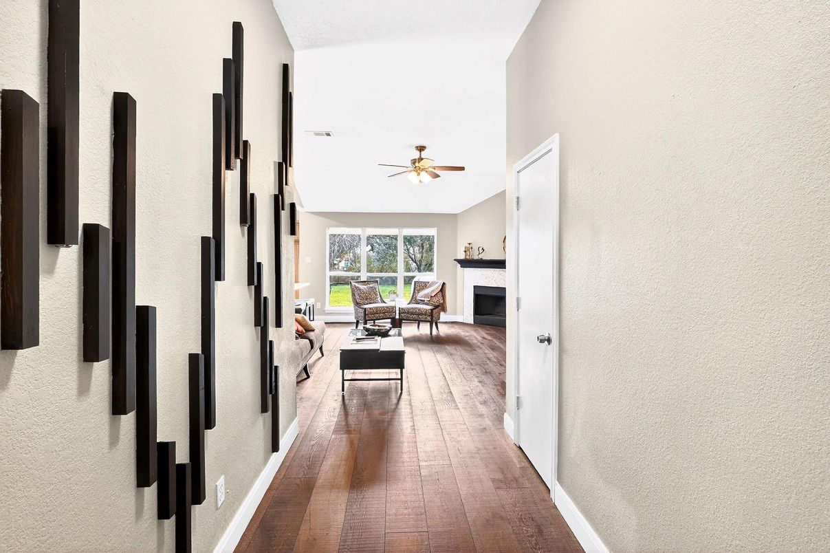Fireplace, Interior, Living room, Wood Texture Flooring