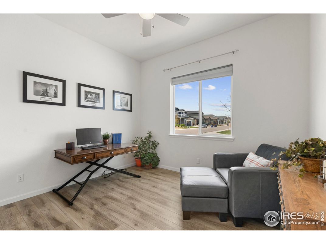 Home Office, Interior, Wood Texture Flooring