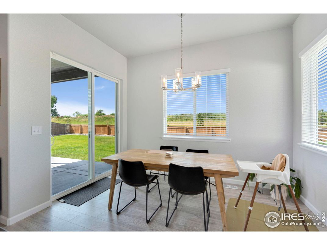Chandelier, Dining room, Interior, Pendant Lights, Wood Texture Flooring