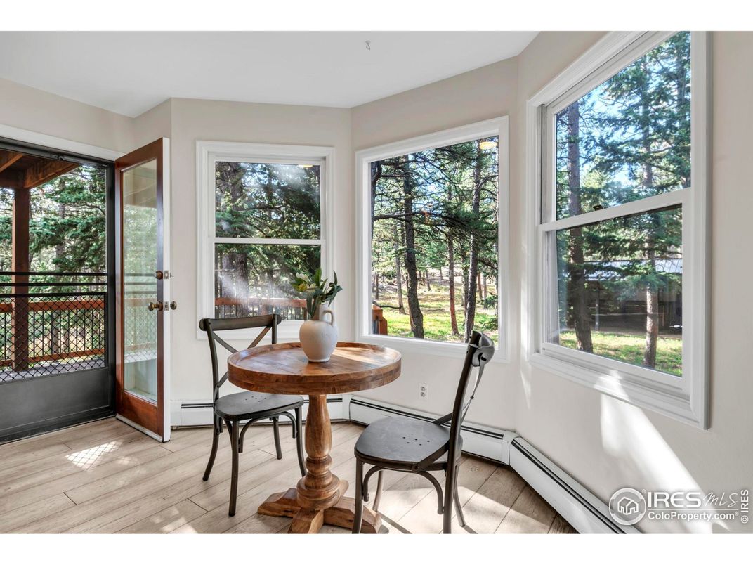 Dining room, Interior, Wood Texture Flooring
