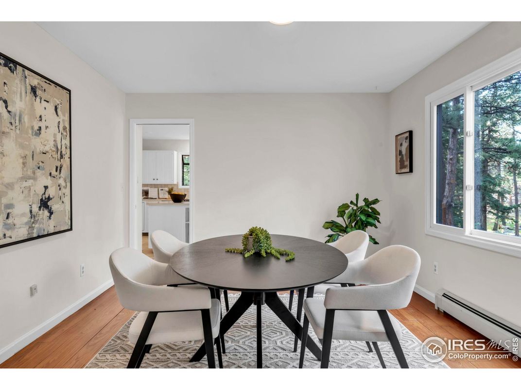 Dining room, Interior, Wood Texture Flooring