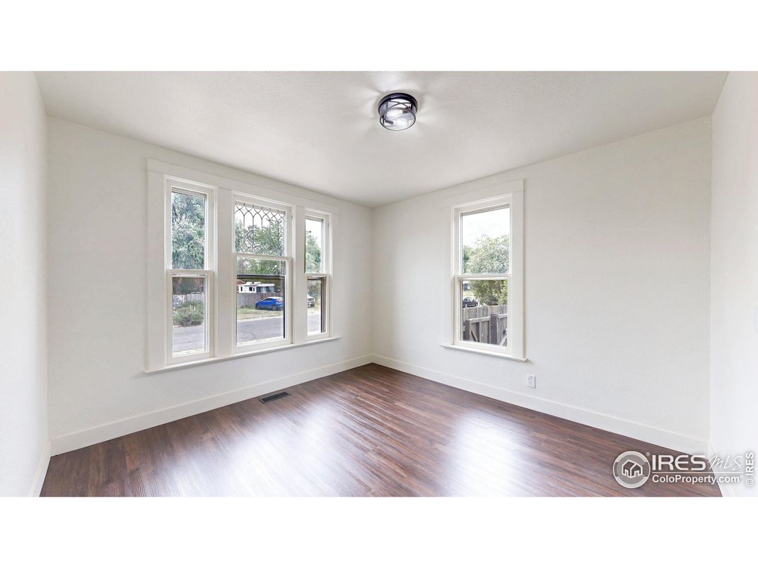 Empty room, Interior, Wood Texture Flooring