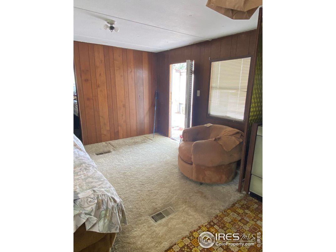 Bedroom, Interior, Wooden Walls