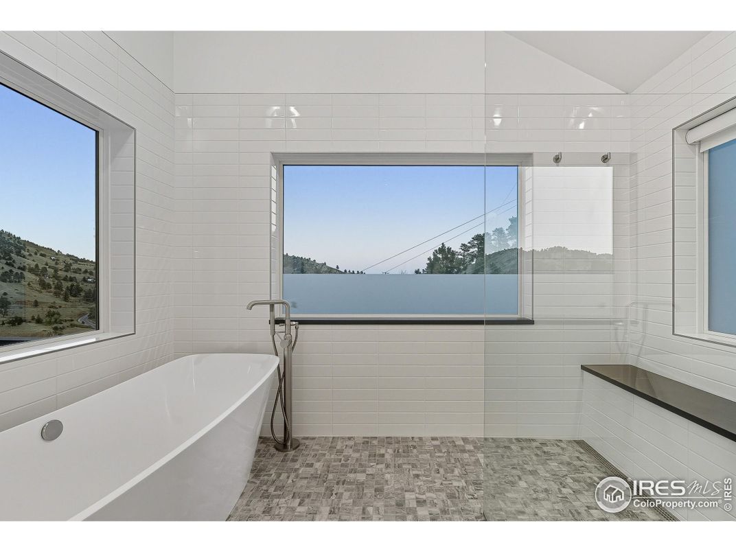 Bathroom, Free Standing Baths, Glass Shower, Interior