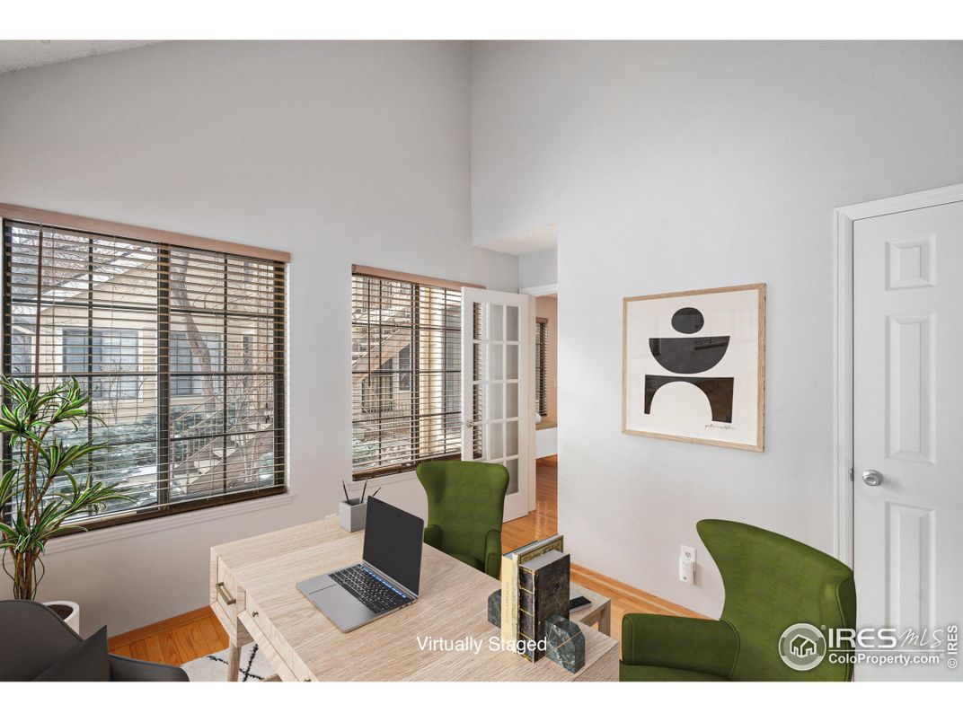 Home Office, Interior, Wood Texture Flooring
