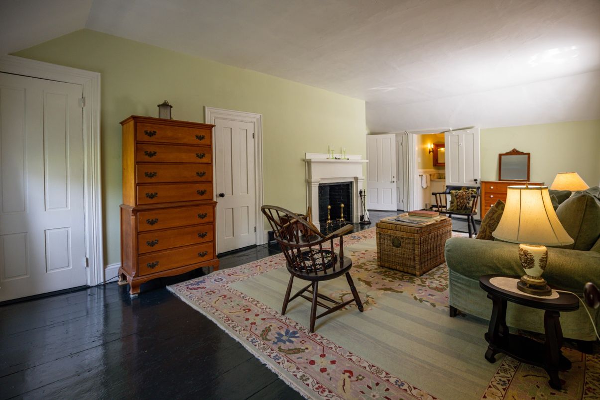 Fireplace, Interior, Wood Texture Flooring