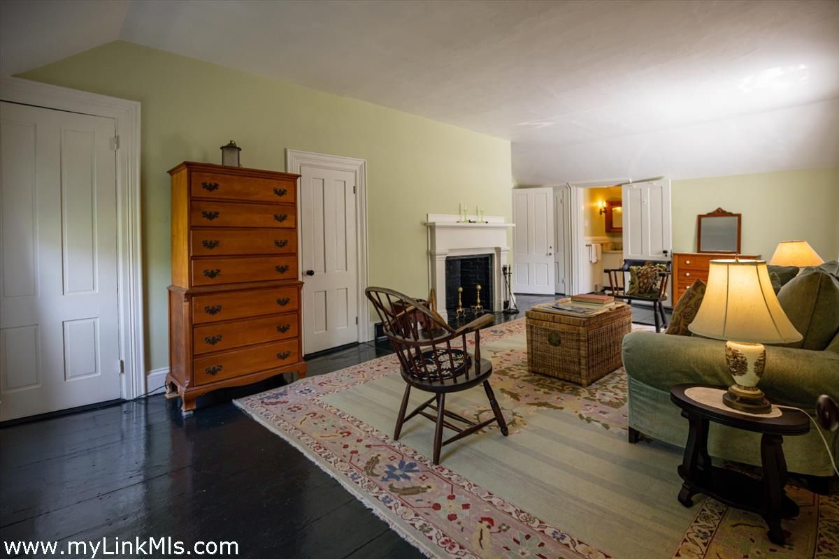 Fireplace, Interior, Wood Texture Flooring