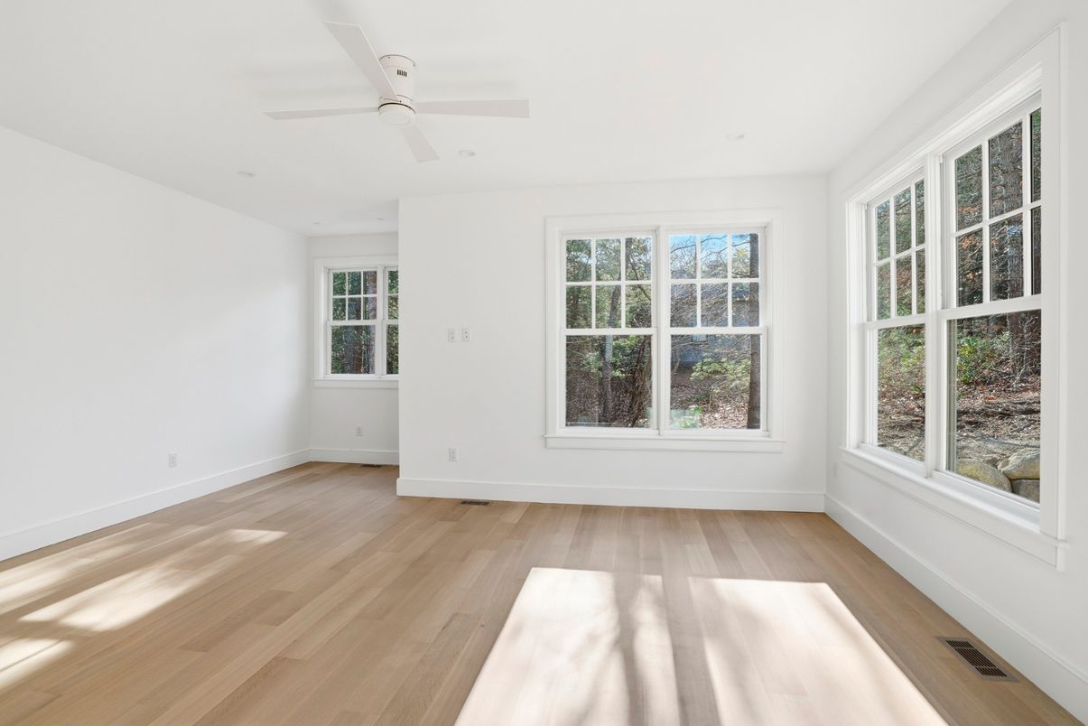 Empty room, Interior, Wood Texture Flooring