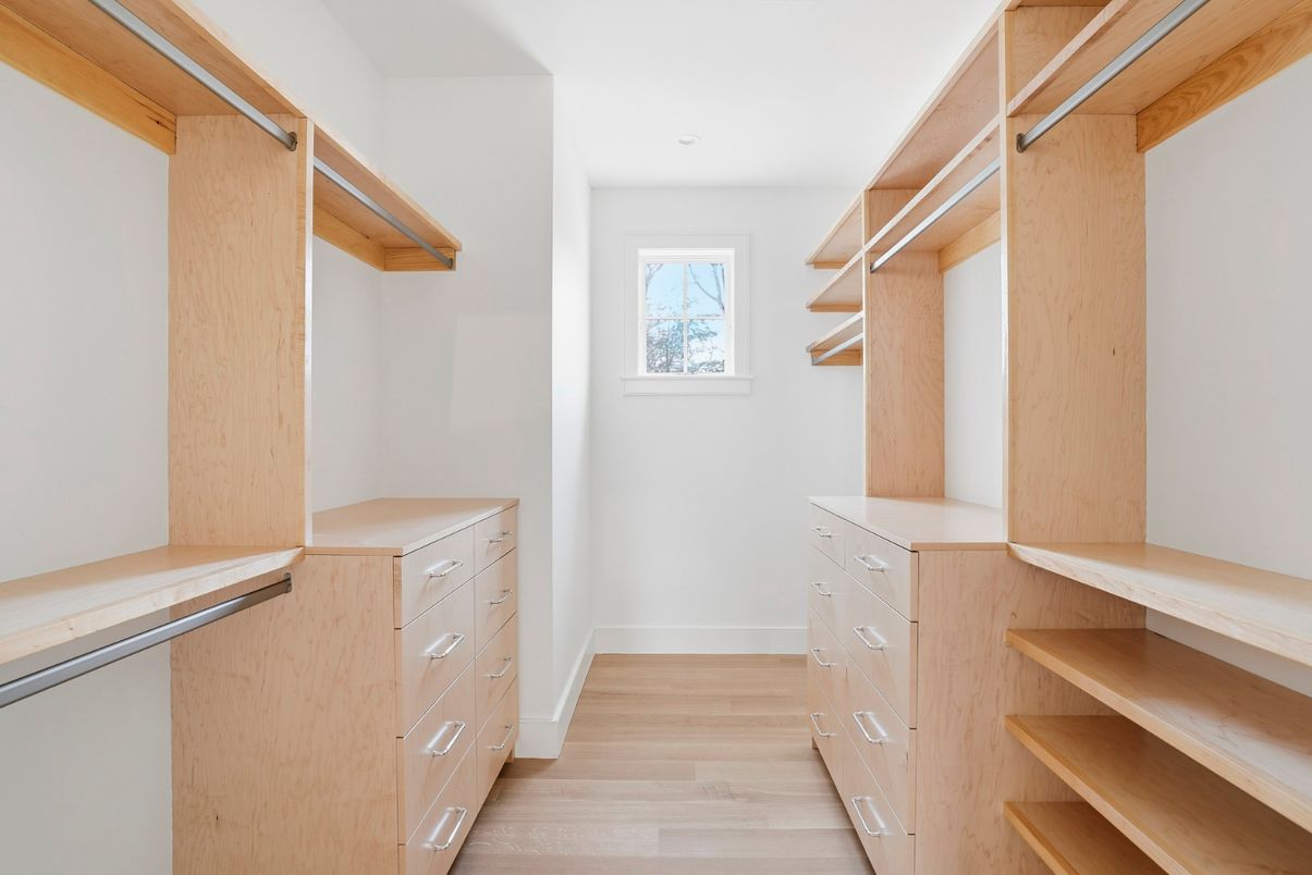Interior, Recessed Lighting, Walk-in Closets, Wood Texture Flooring