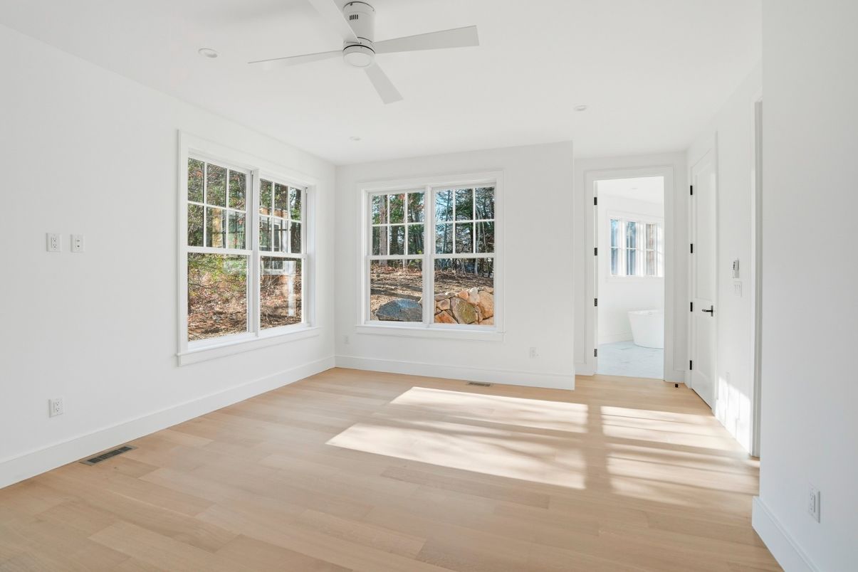 Empty room, Interior, Wood Texture Flooring