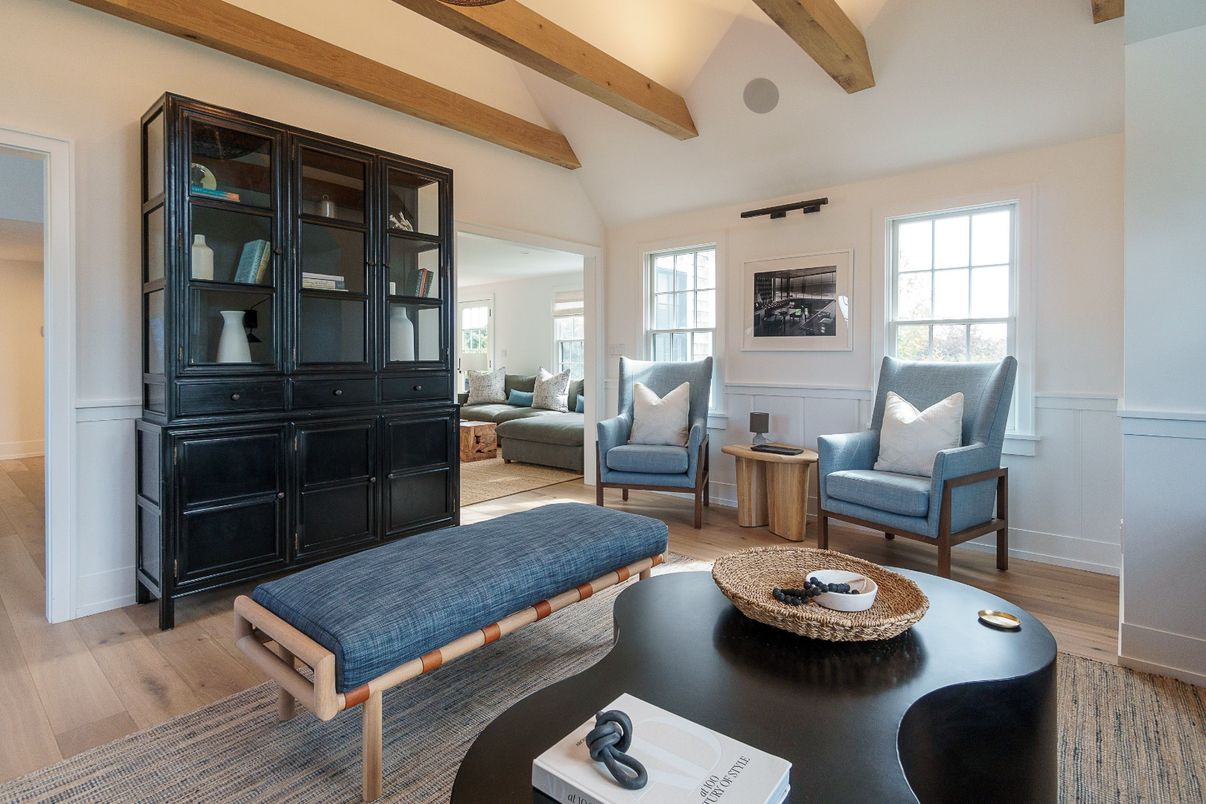 Interior, Living room, Wooden Beams, Wood Texture Flooring