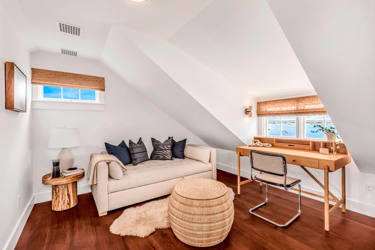 Home Office, Interior, Water, Wood Texture Flooring