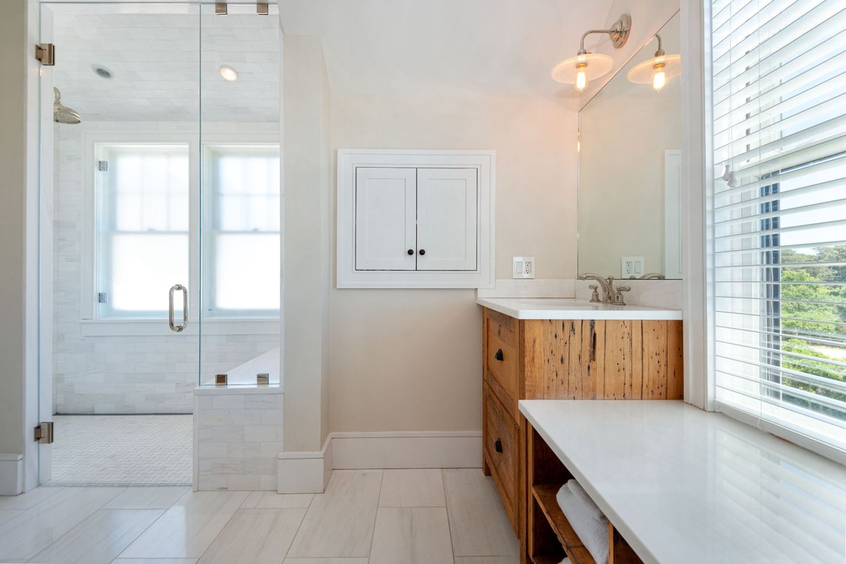 Bathroom, Glass Shower, Interior